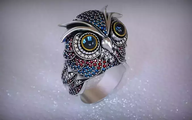 Ring Owl 3D print