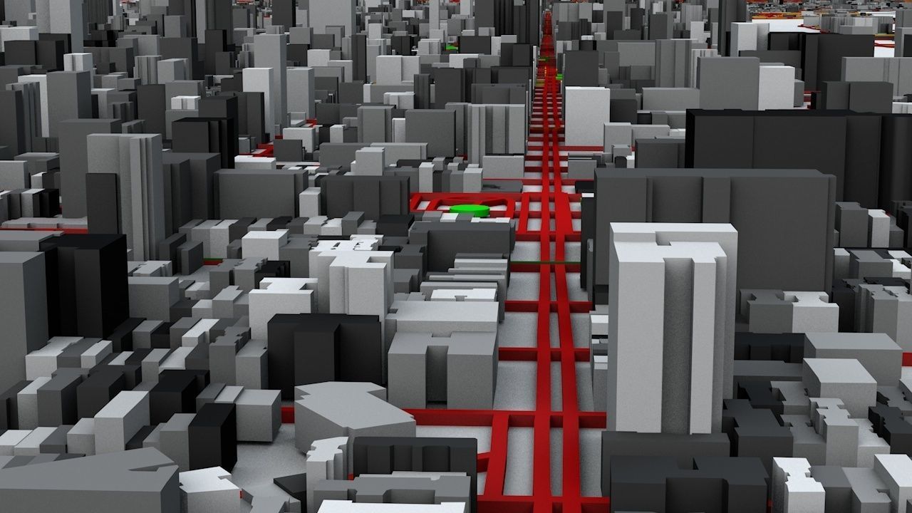 New York City Streets Buildings Transport Sport Ultimate 3D model_6