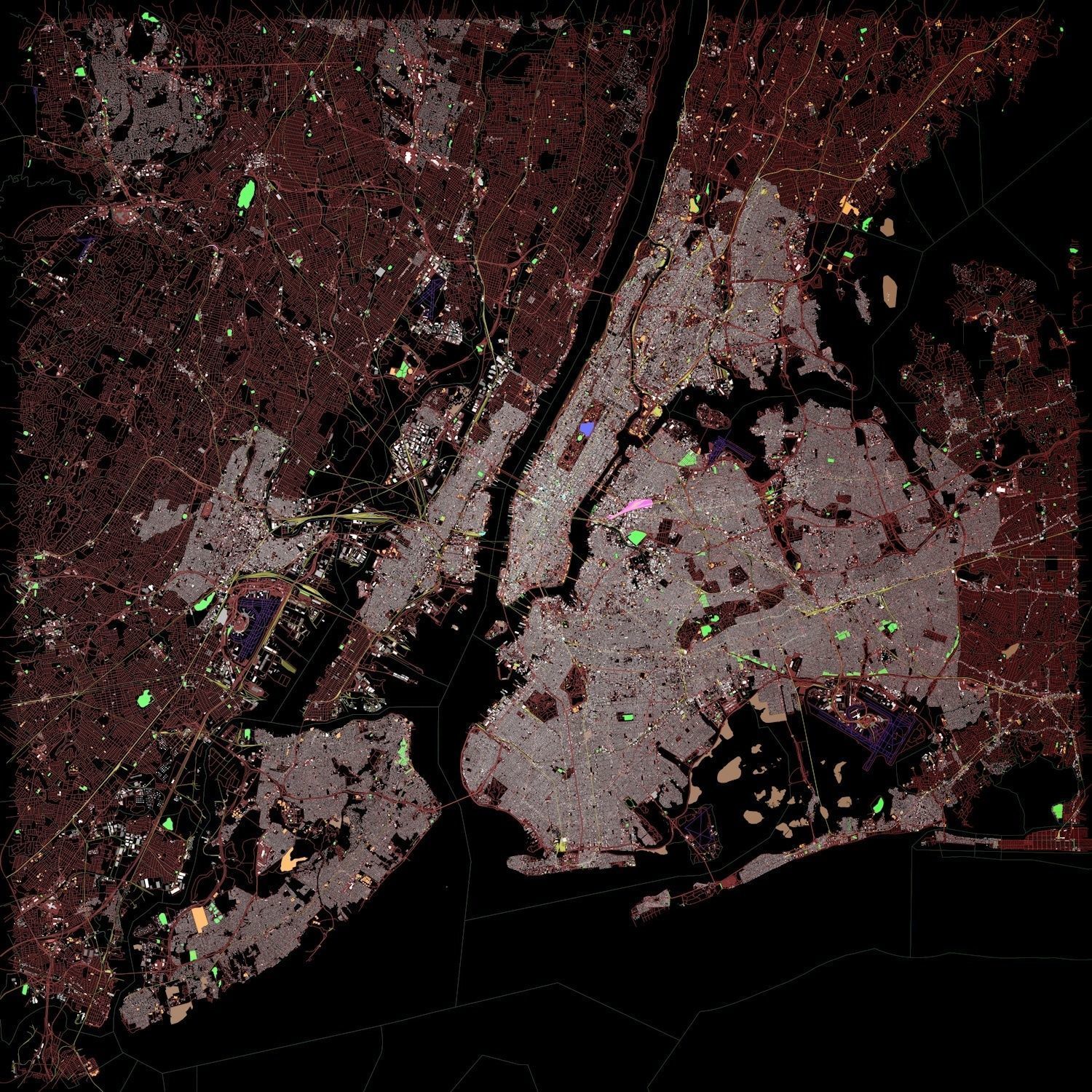 New York City Streets Buildings Transport Sport Ultimate 3D model_19