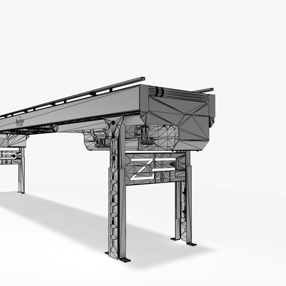 Conveyor - Zipline RZPAC 3D model_4