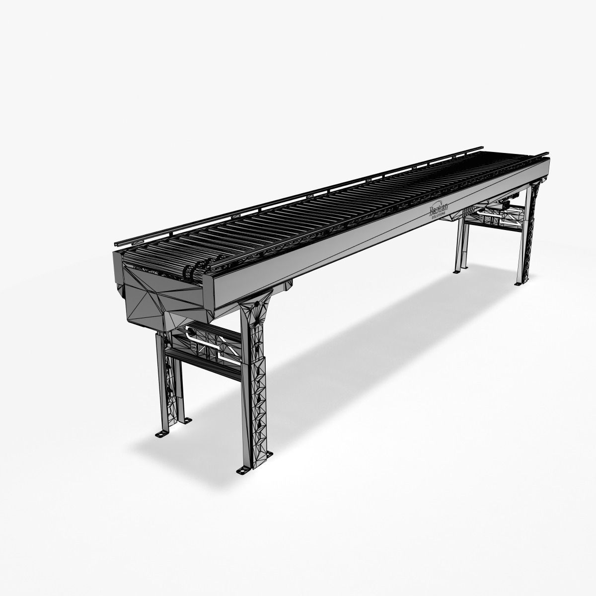 Conveyor - Zipline RZPAC 3D model_9