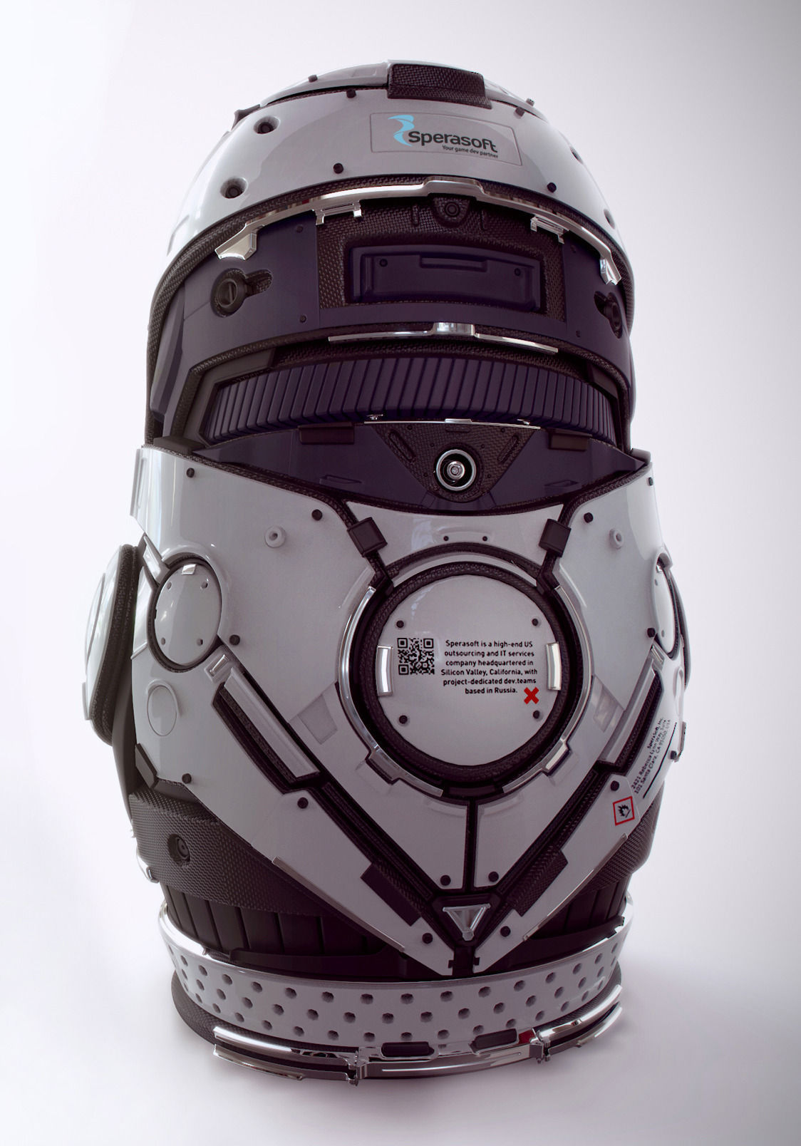 cyber matryoshka 3D model_2