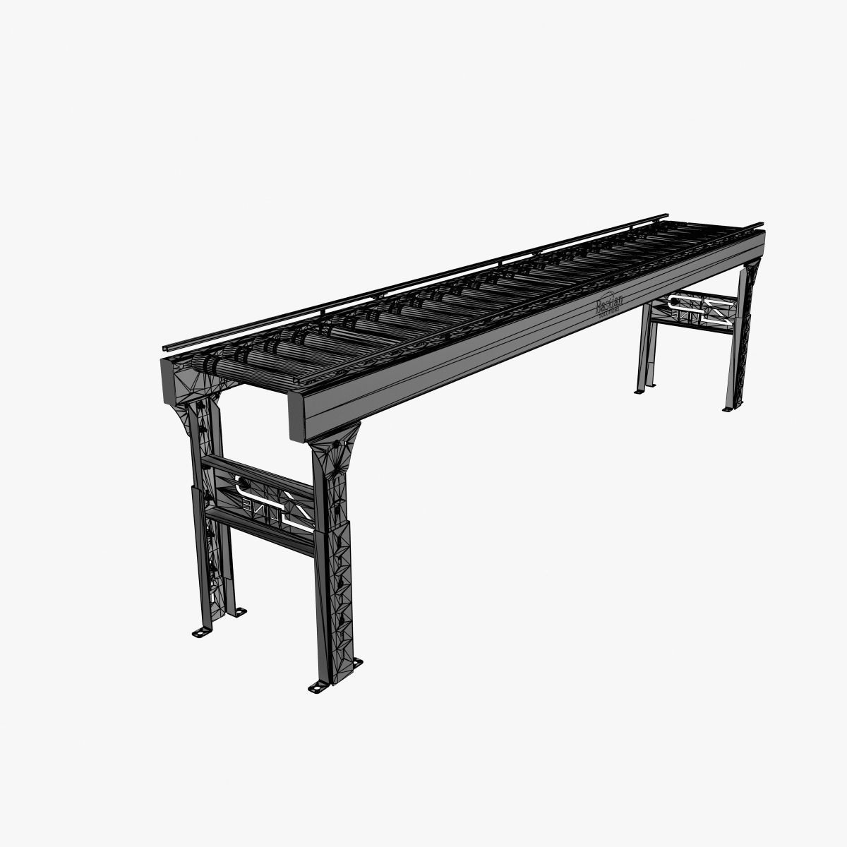 Conveyor - Zipline RZPDC 3D model_11