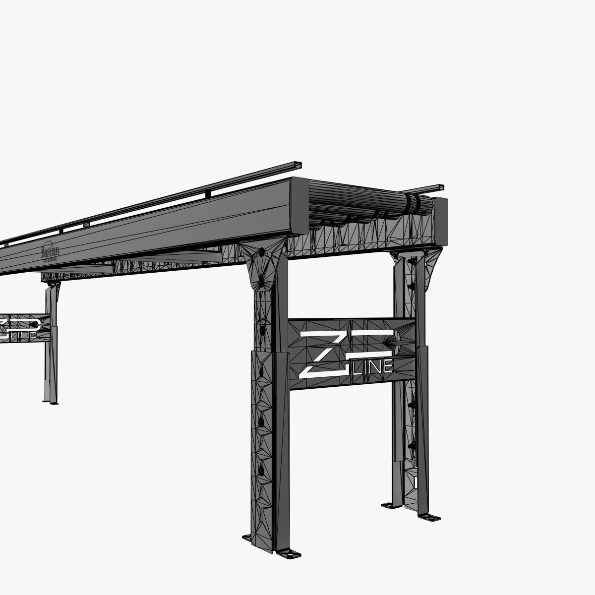Conveyor - Zipline RZPDC 3D model_4