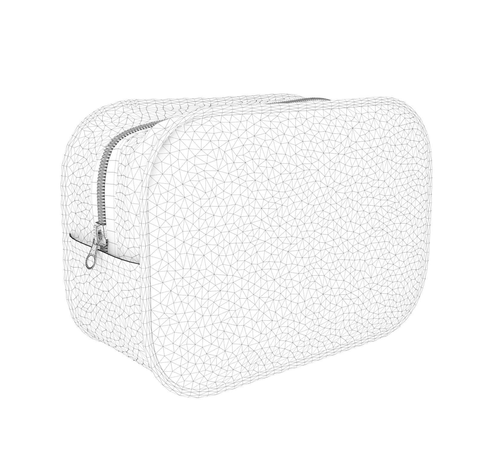 PVC Cosmetic bag 3D model_2