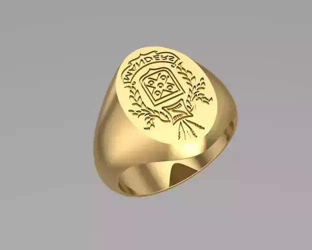 Gold rings for men NN089