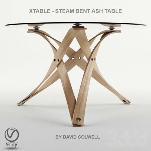 XTABLE by David Colwell 3D model