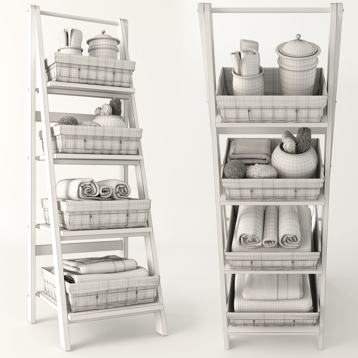 Decor for bathrooms 3D model_7