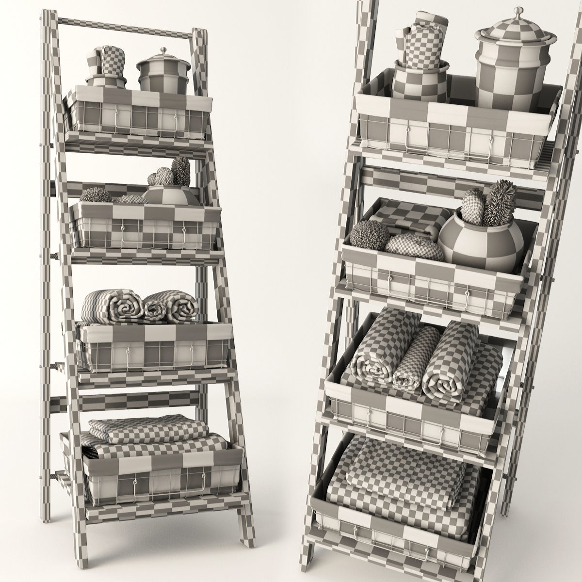 Decor for bathrooms 3D model_6