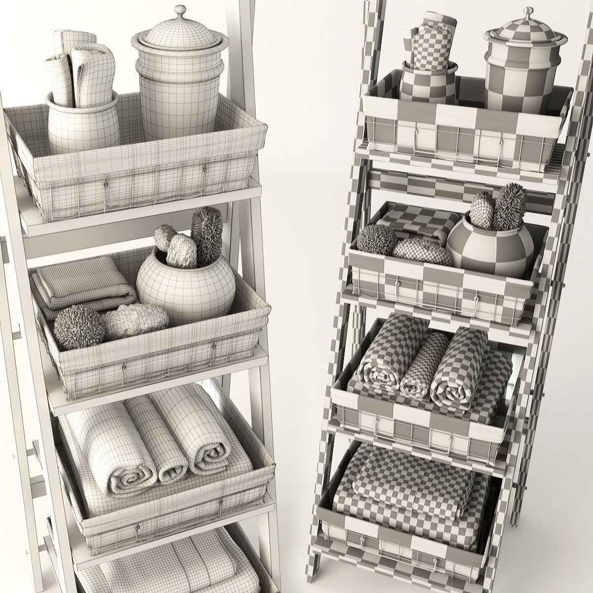 Decor for bathrooms 3D model_5