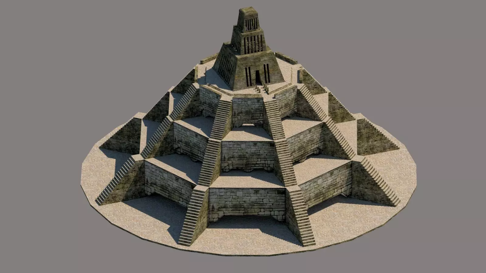 Yavin temple 3D model_0