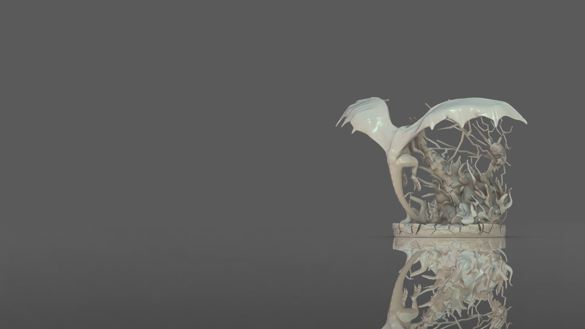 Pokemon Charizard Vs Pikachu Fire And Thunder Battle 3D print model_3