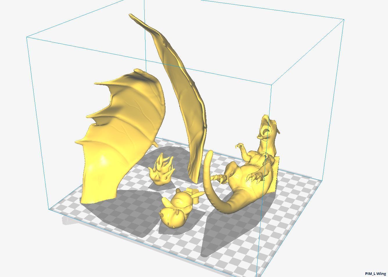 Pokemon Charizard Vs Pikachu Fire And Thunder Battle 3D print model_5