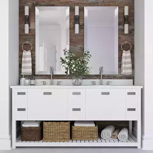 Furniture and decor for bathrooms 11