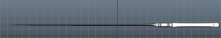 Buster Sword Low-poly 3D model_4