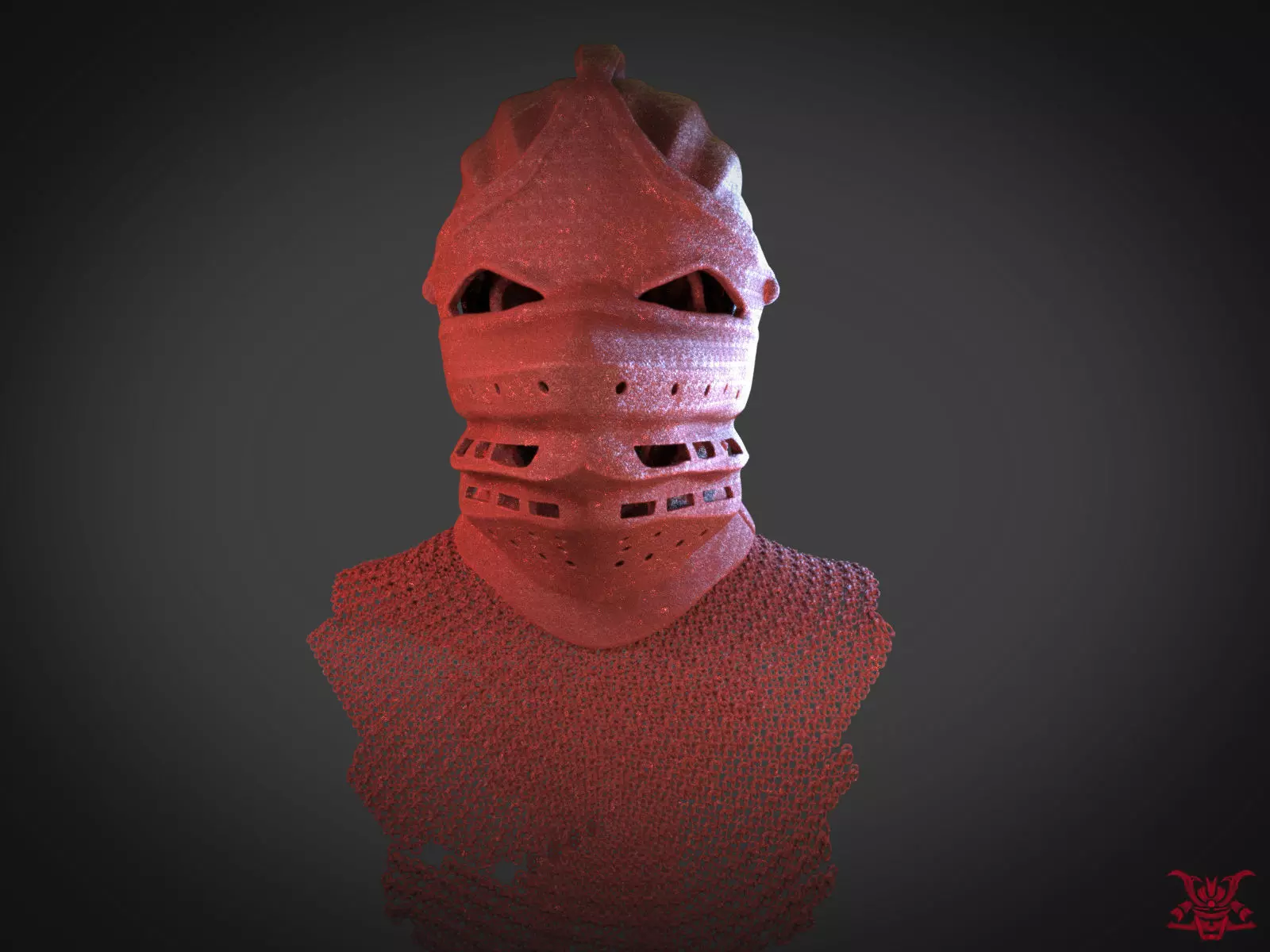 Demons Souls Helmet 3D print model