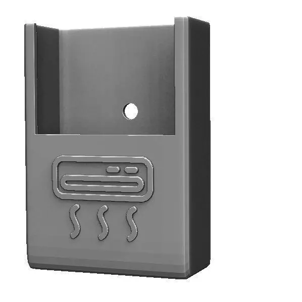 Mitsubishi Air Conditioner Remote Holder Free 3D print model