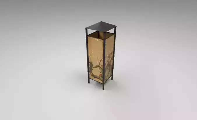 Bamboo lamp