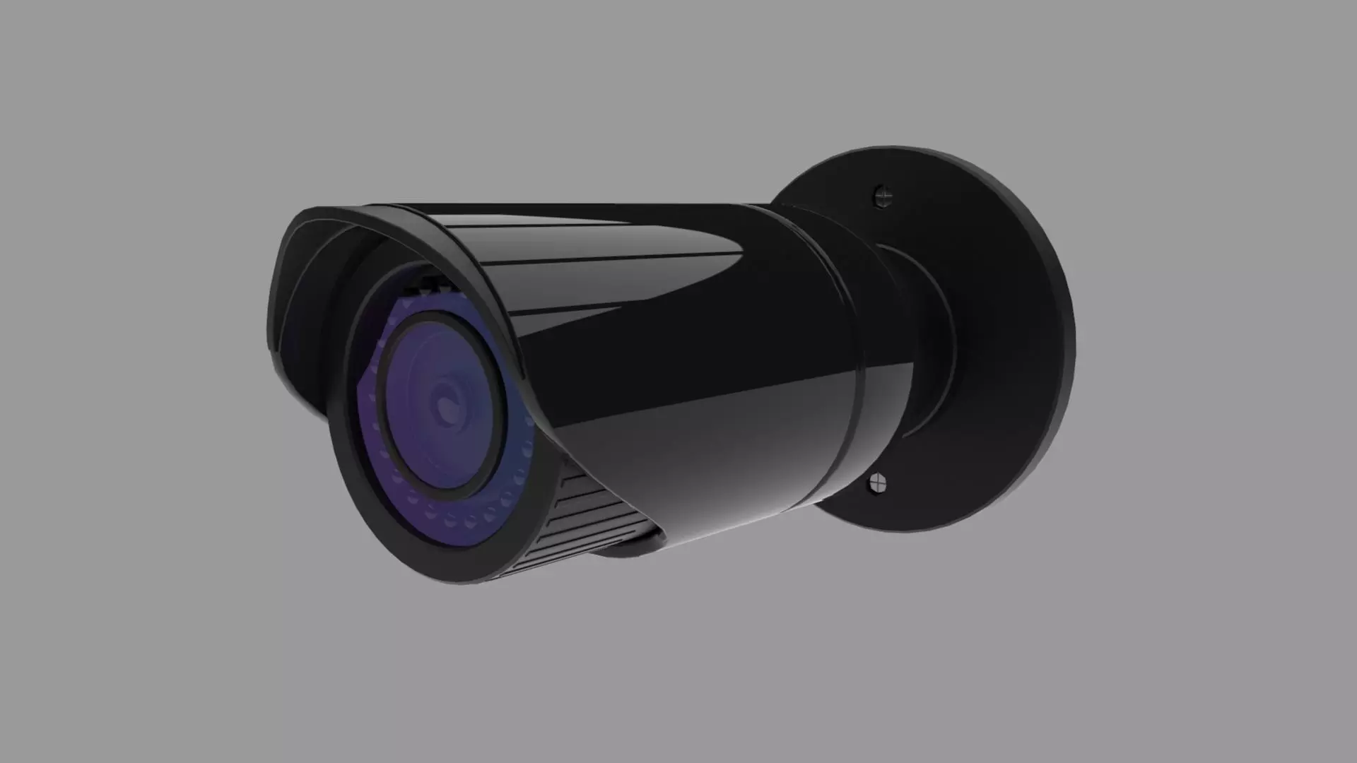 Security Camera CCTV 3D model_0