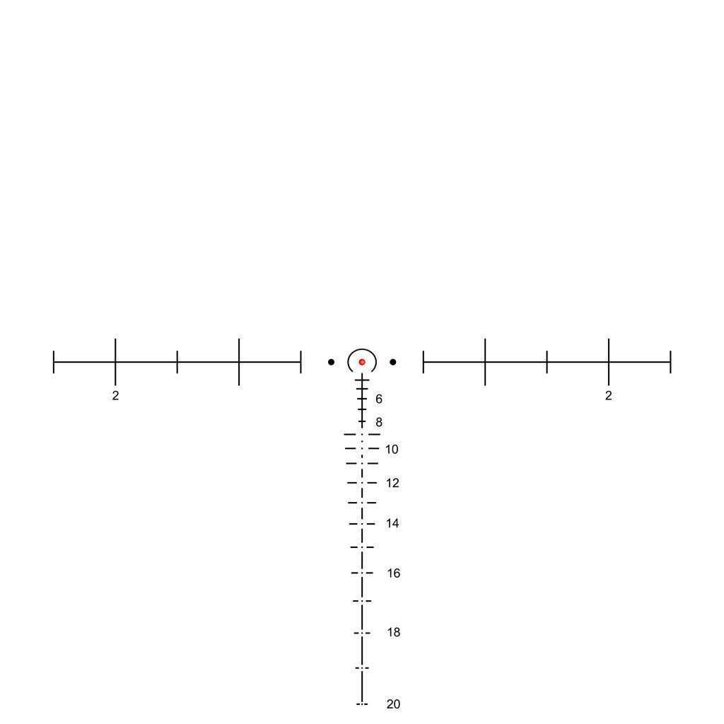 Trijicon ACOG 6x48 Machine Gun Optic Low-poly 3D model_21