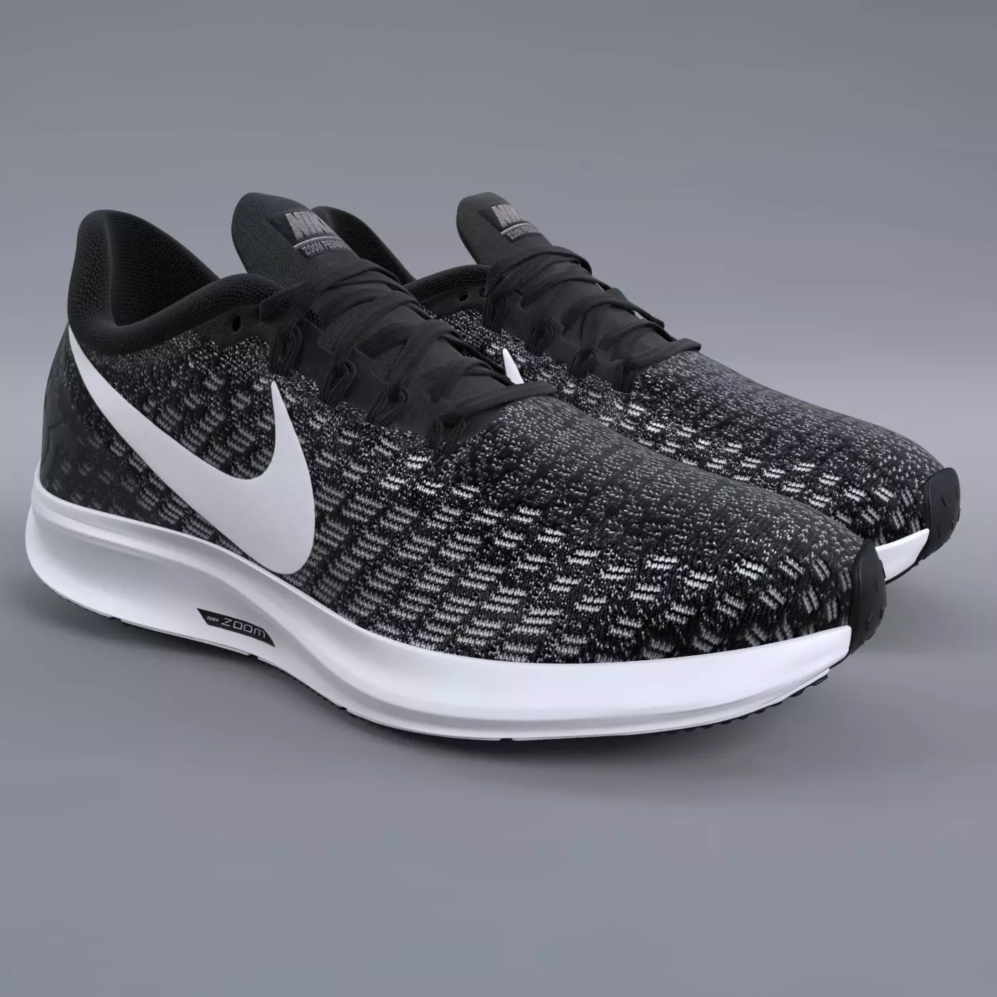 Nike Air Zoom Pegasus 35 PBR 3D model