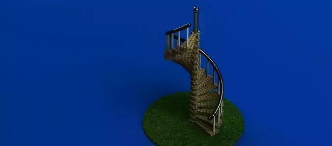 lader spiral staircase