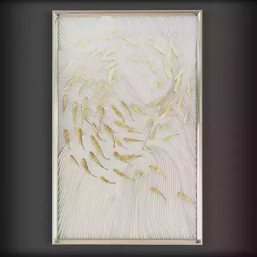 Picture Frames Low-poly 3D model