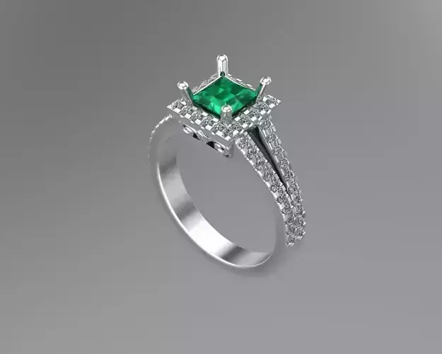 Diamond Princess gold rings NN092