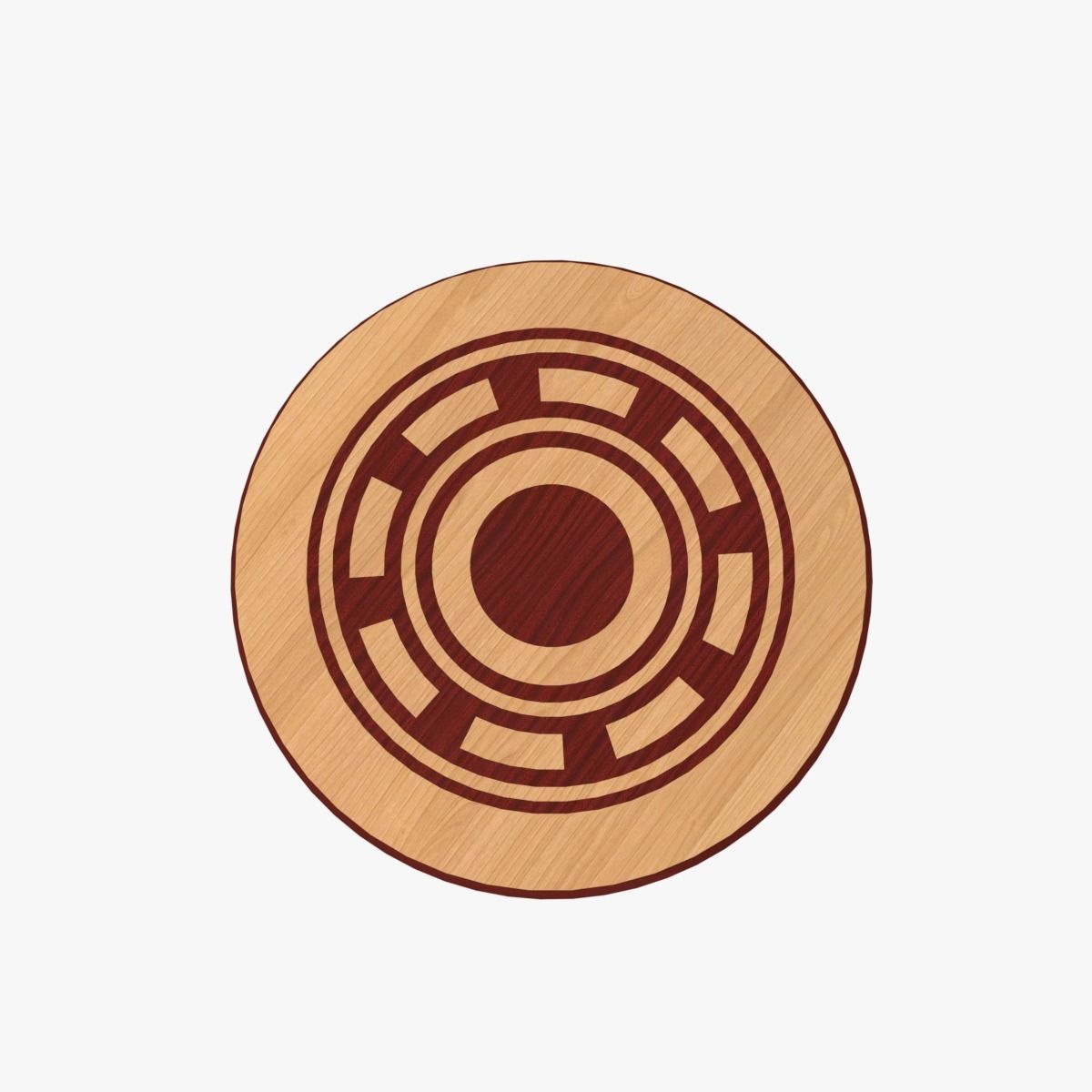 Designer Table stool Set 3D model_9