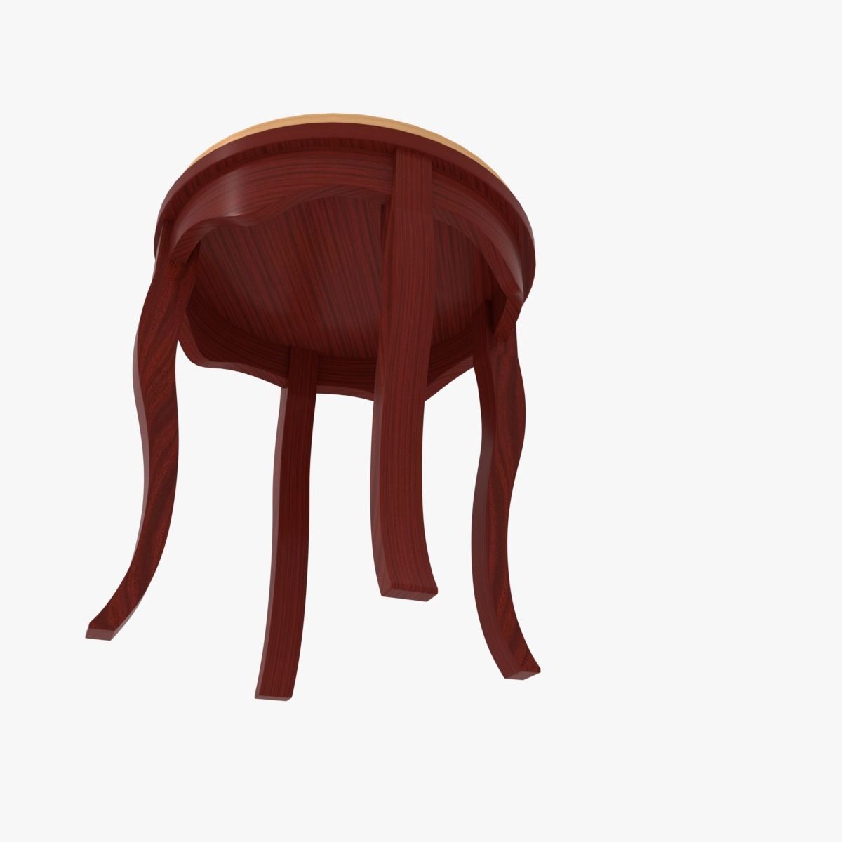 Designer Table stool Set 3D model_10