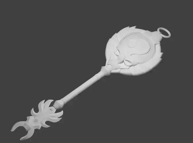 Astrological key of Leo from Fairy Tail  3D model