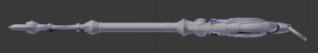 Astrological key of Leo from Fairy Tail  3D model_3