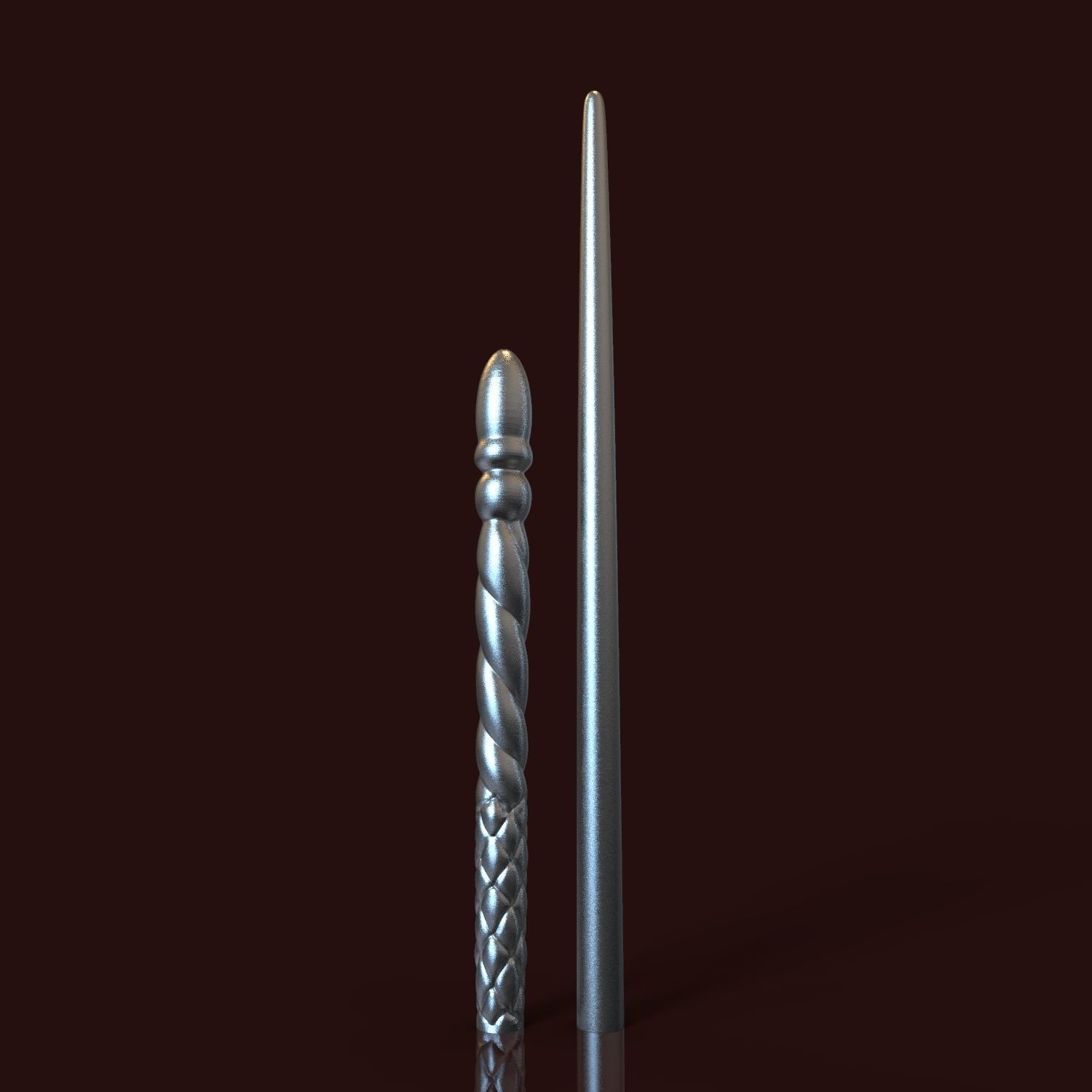GINNY WEASLEY WAND - HARRY POTTER 3D print model_21