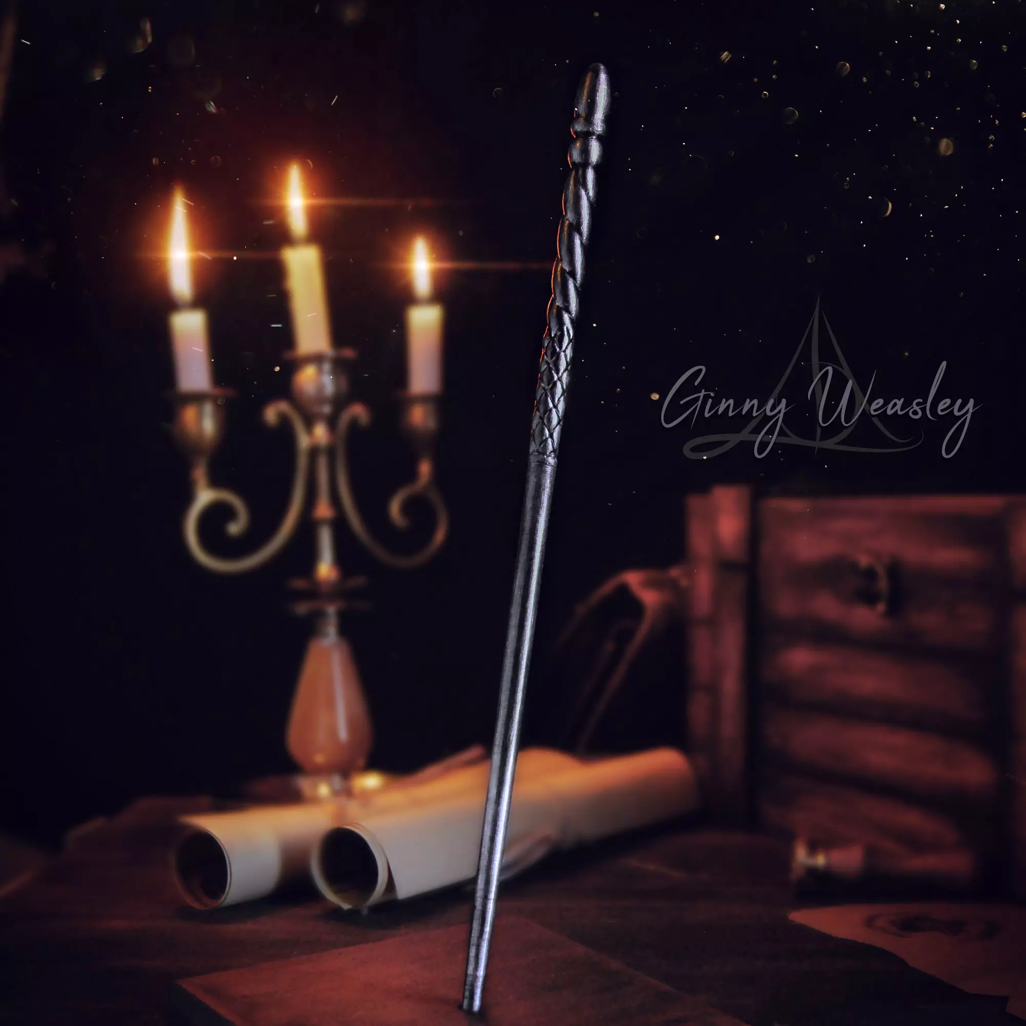 GINNY WEASLEY WAND - HARRY POTTER 3D print model_0