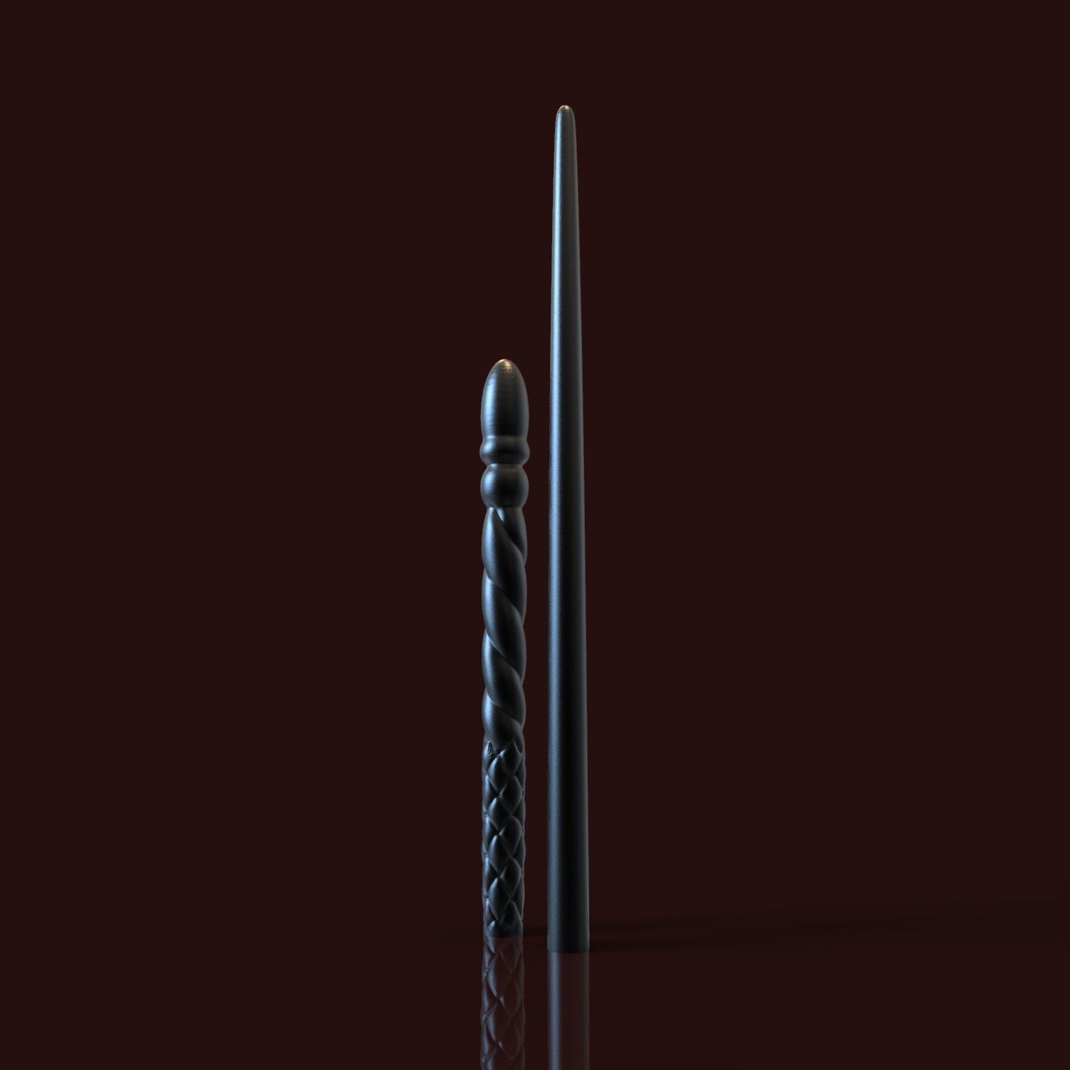 GINNY WEASLEY WAND - HARRY POTTER 3D print model_12