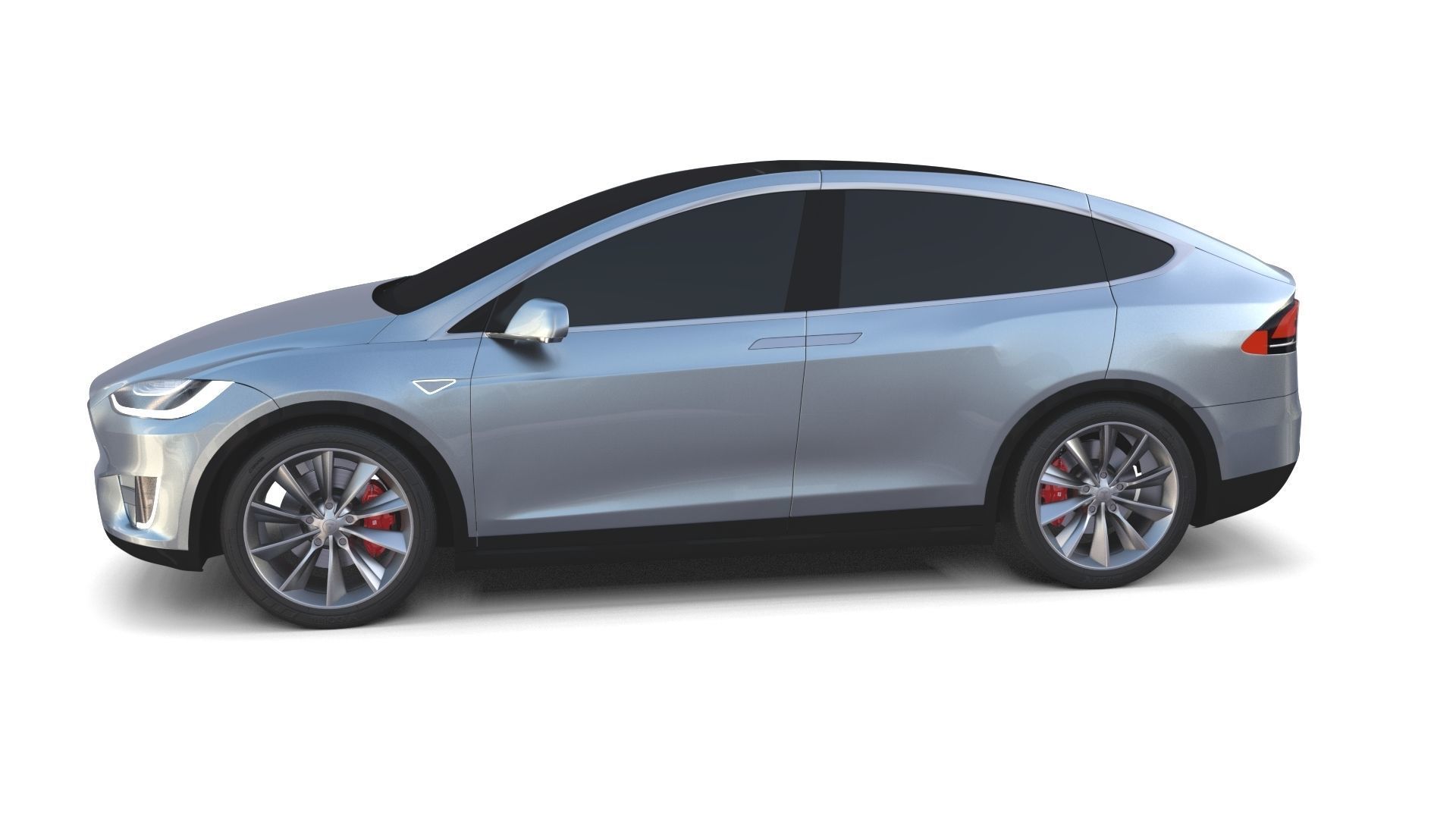 Tesla Collection Roadster Model S X 3 3D model_73