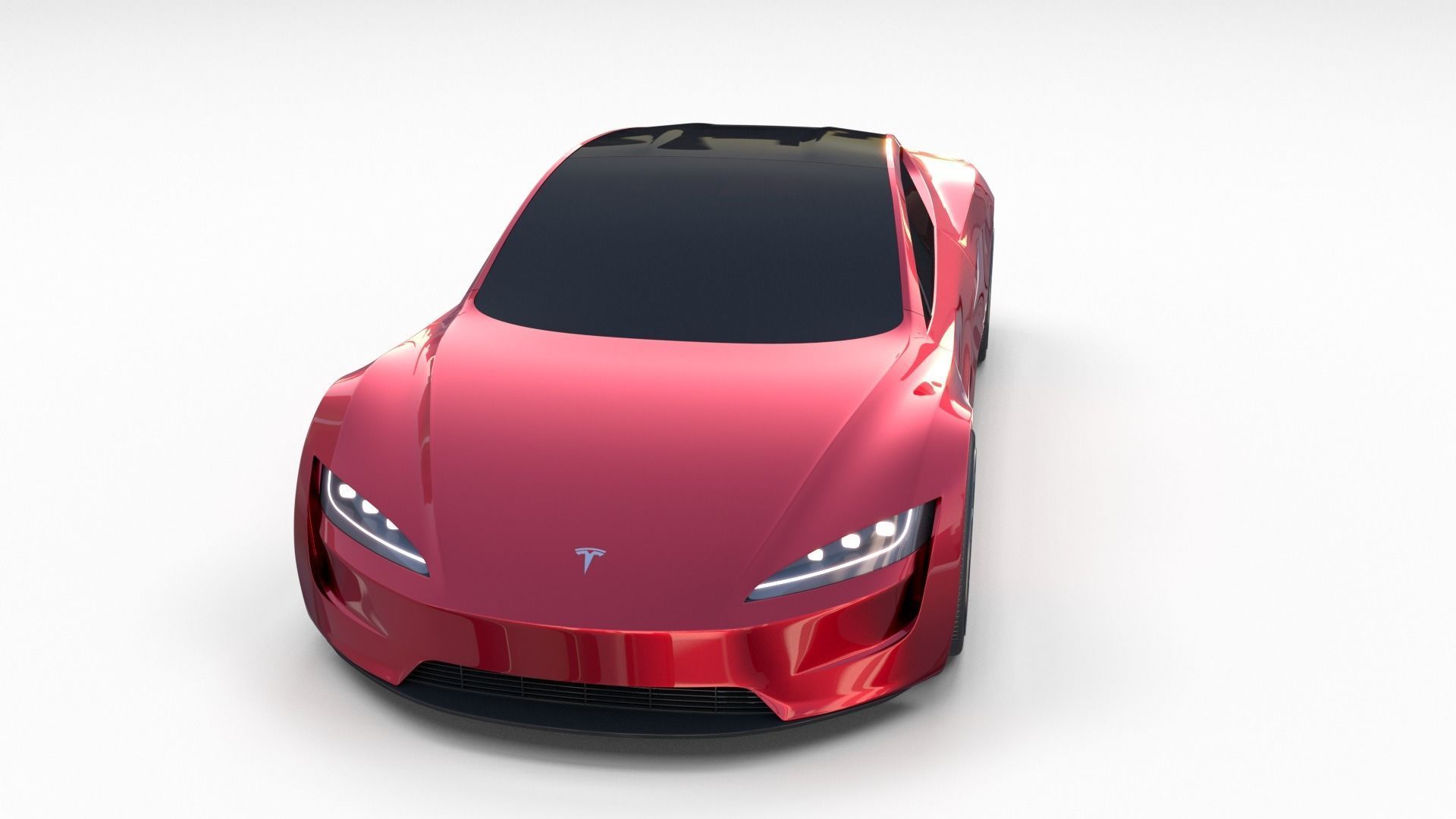 Tesla Collection Roadster Model S X 3 3D model_23