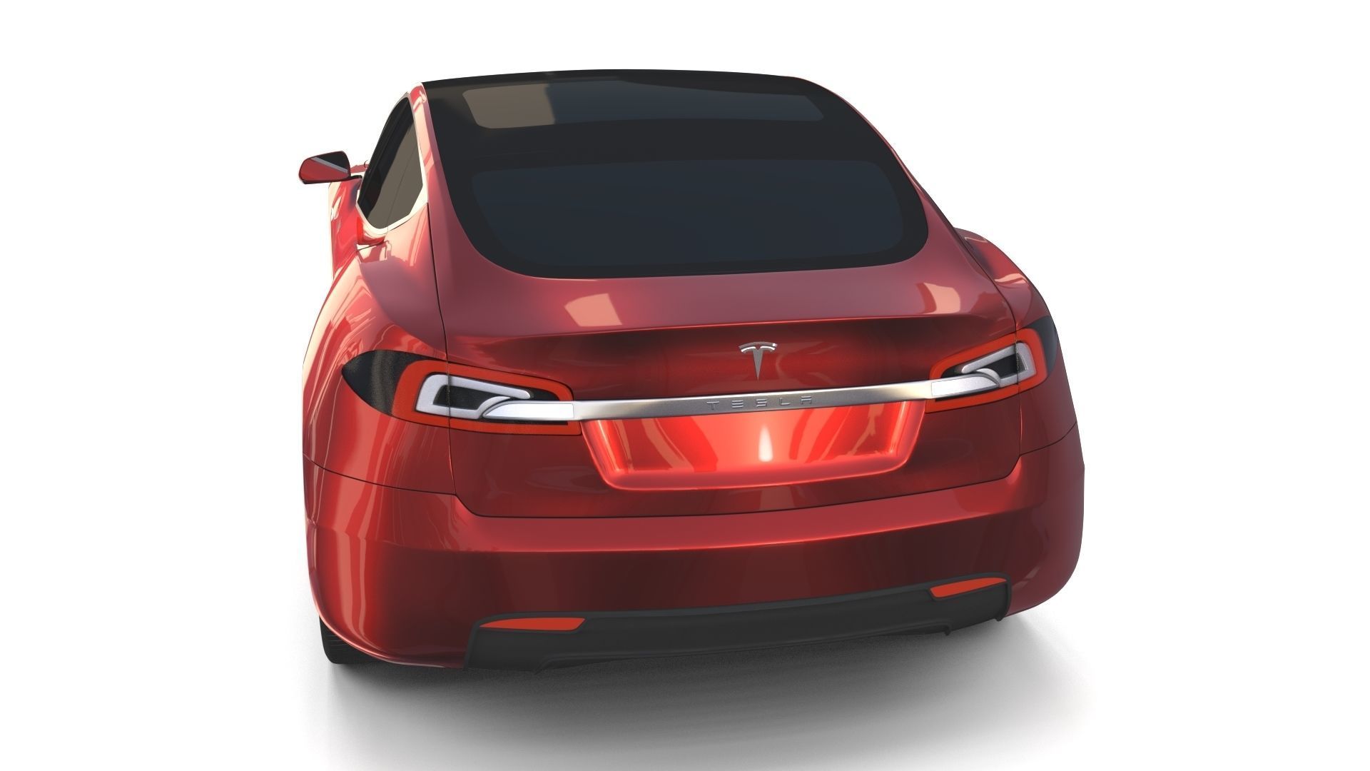 Tesla Collection Roadster Model S X 3 3D model_33