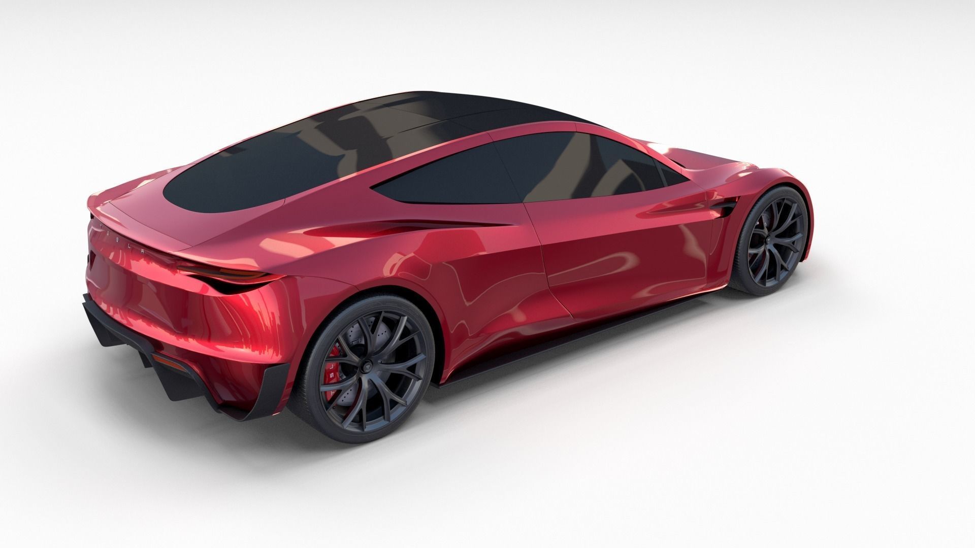 Tesla Collection Roadster Model S X 3 3D model_49