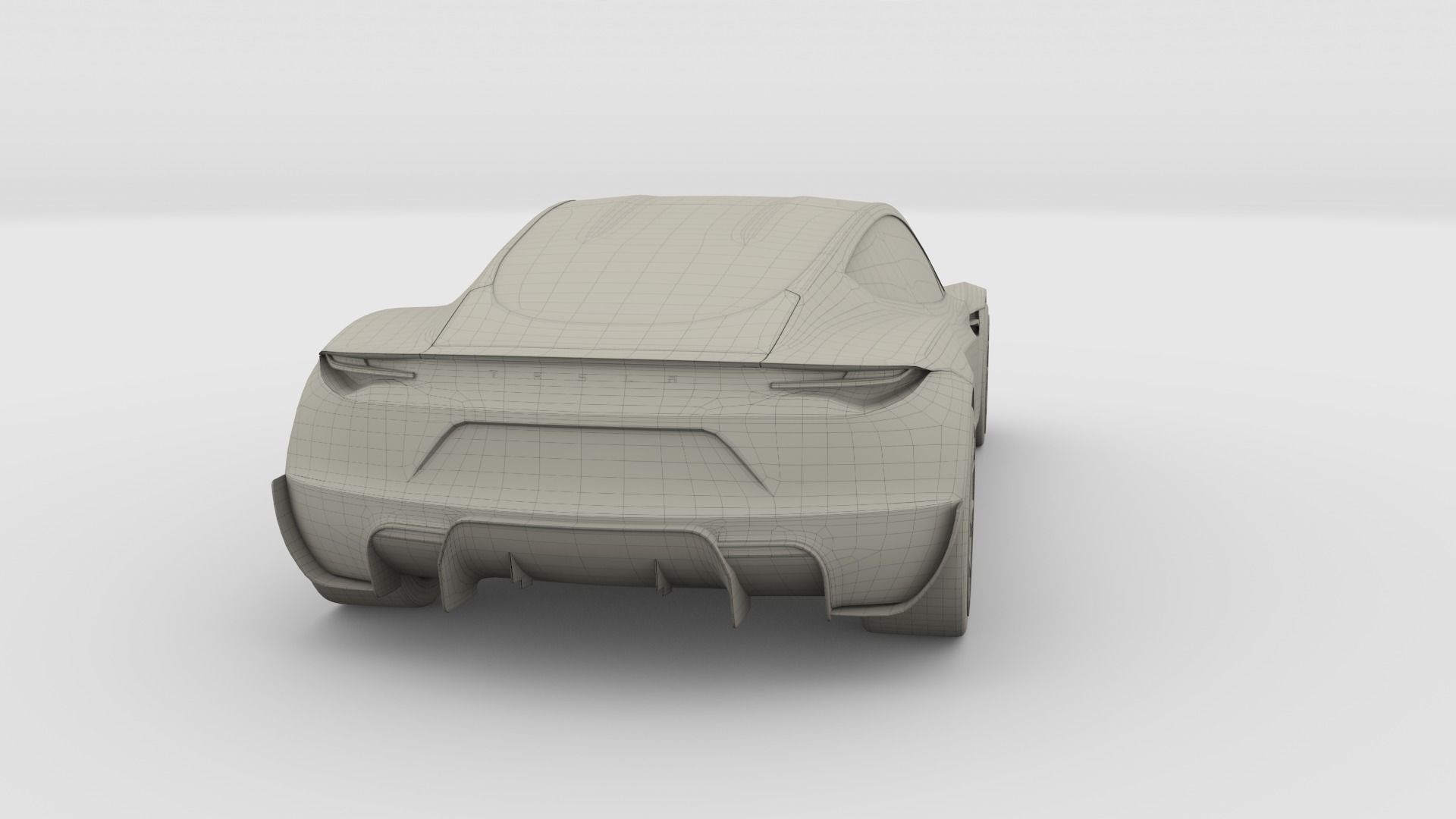 Tesla Collection Roadster Model S X 3 3D model_58