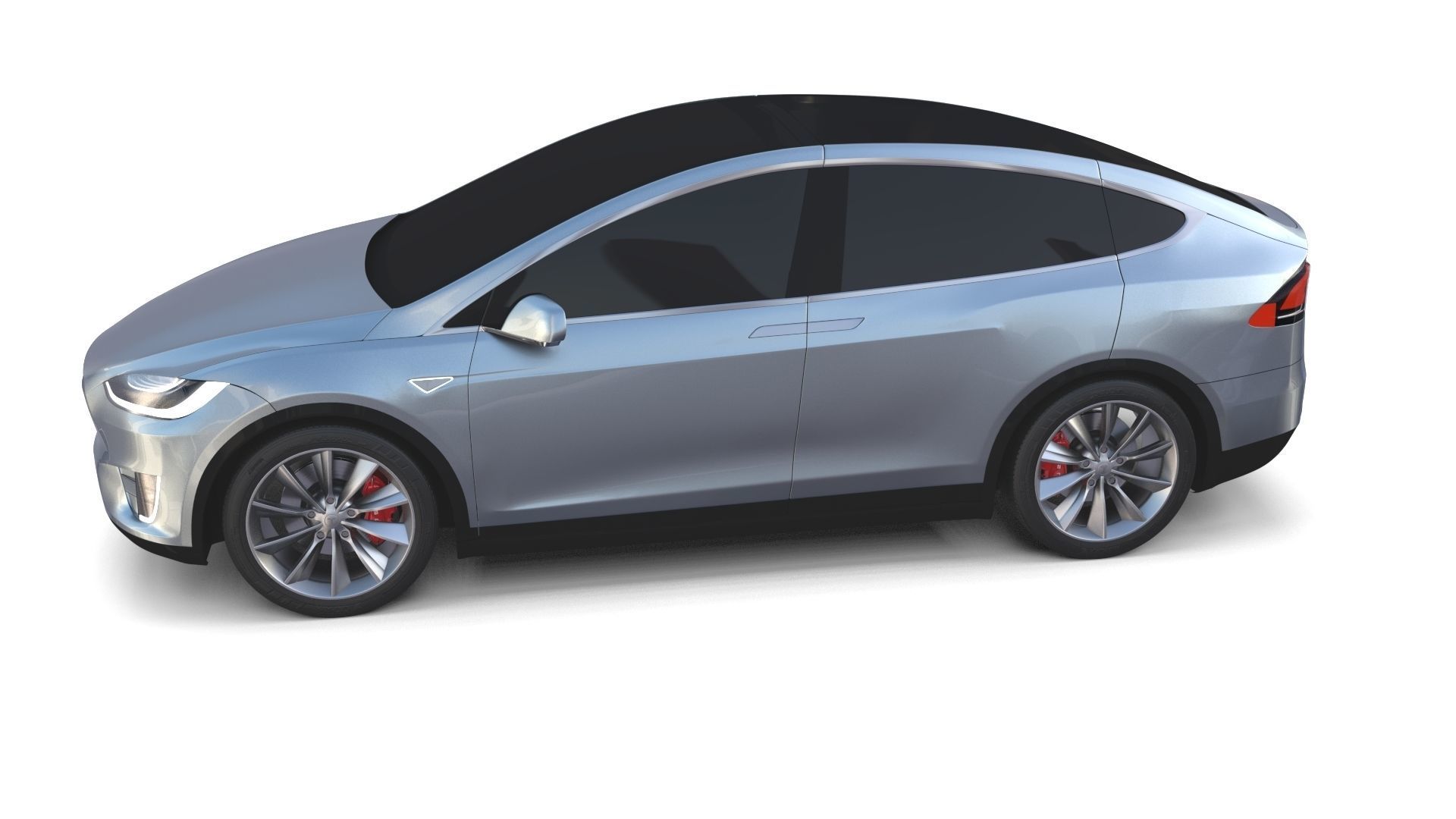 Tesla Collection Roadster Model S X 3 3D model_74