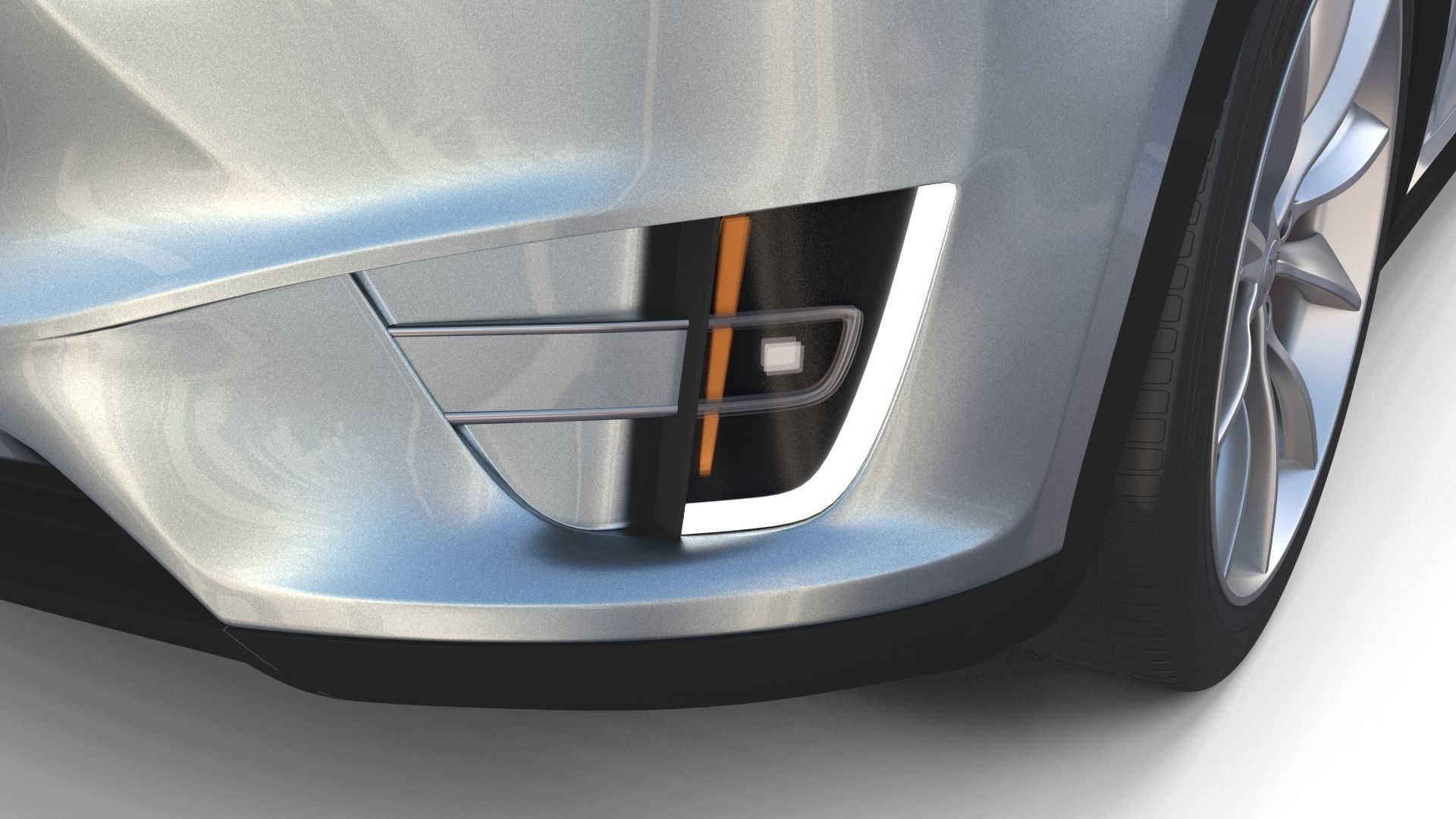 Tesla Collection Roadster Model S X 3 3D model_87