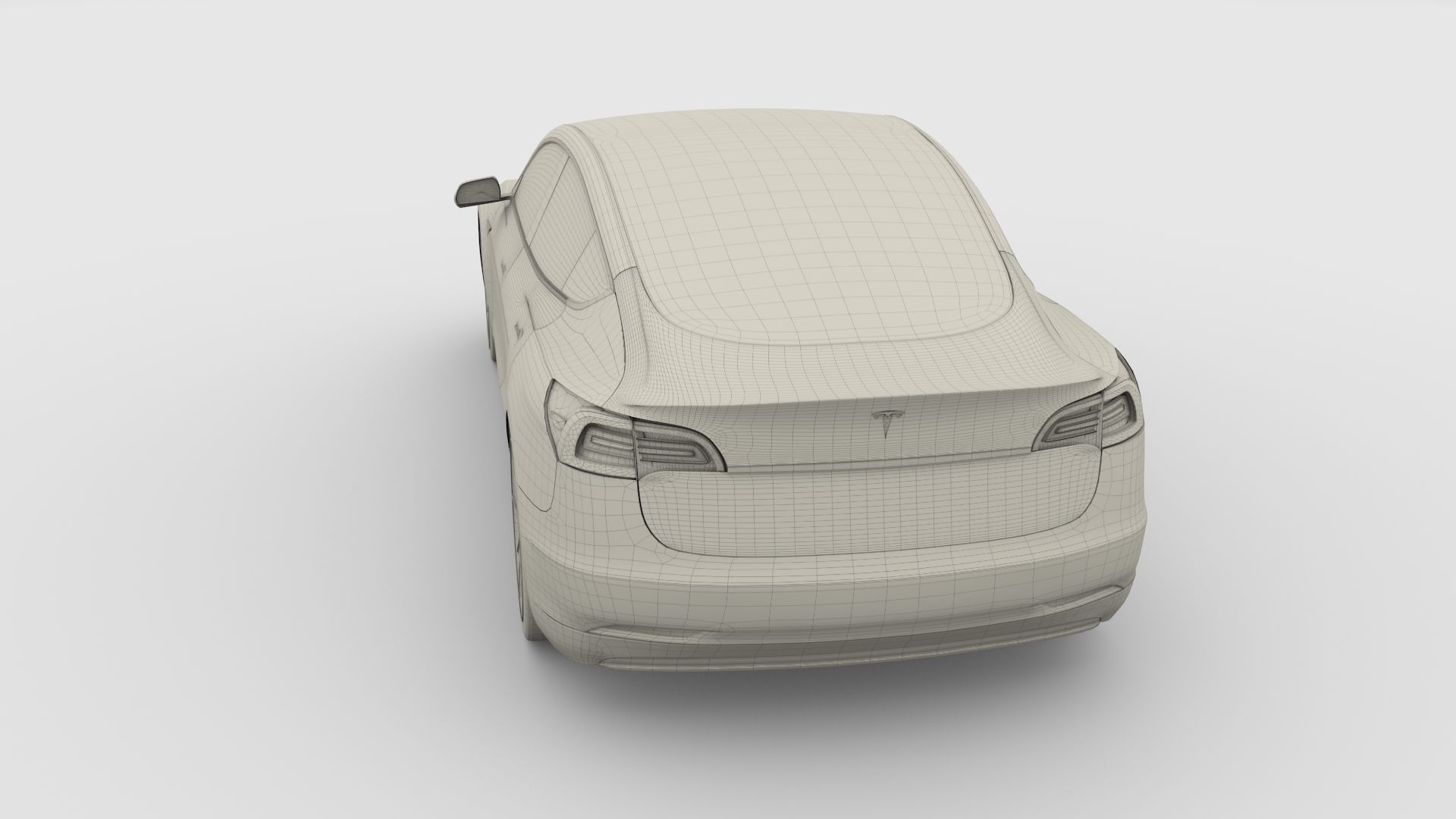 Tesla Collection Roadster Model S X 3 3D model_67