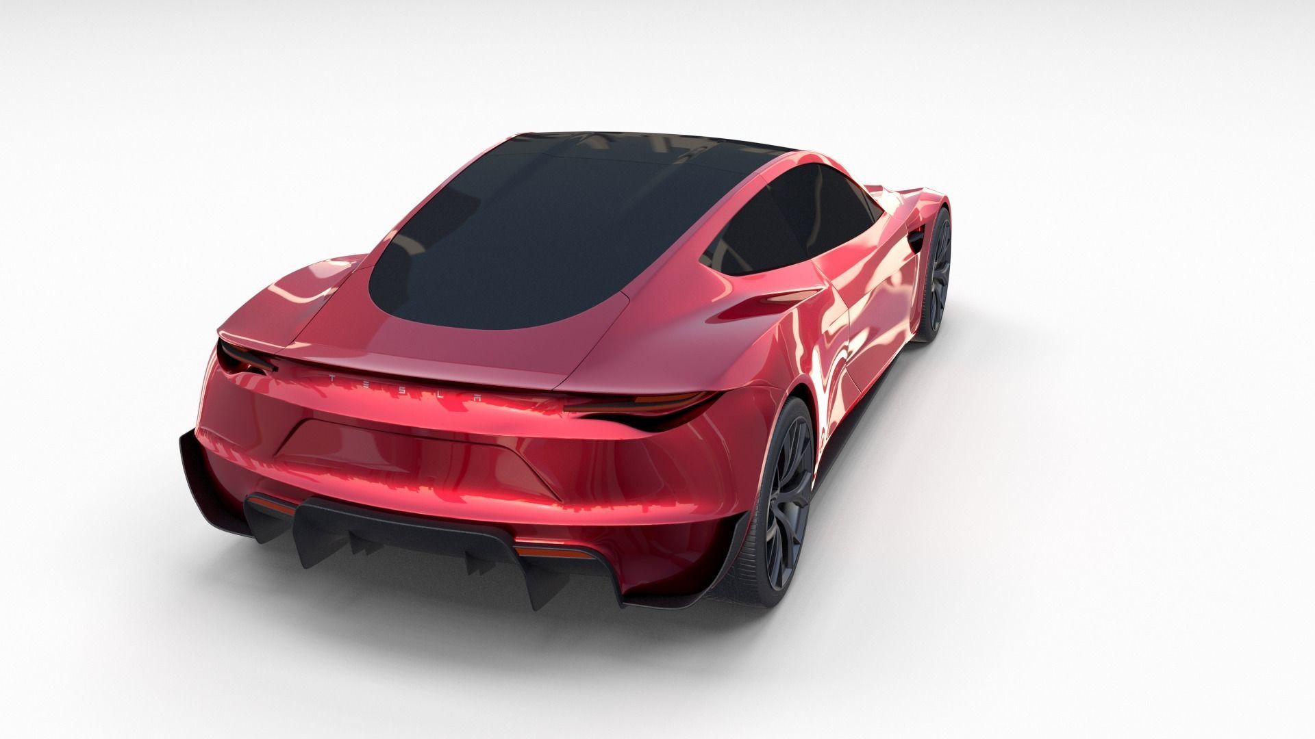 Tesla Collection Roadster Model S X 3 3D model_43