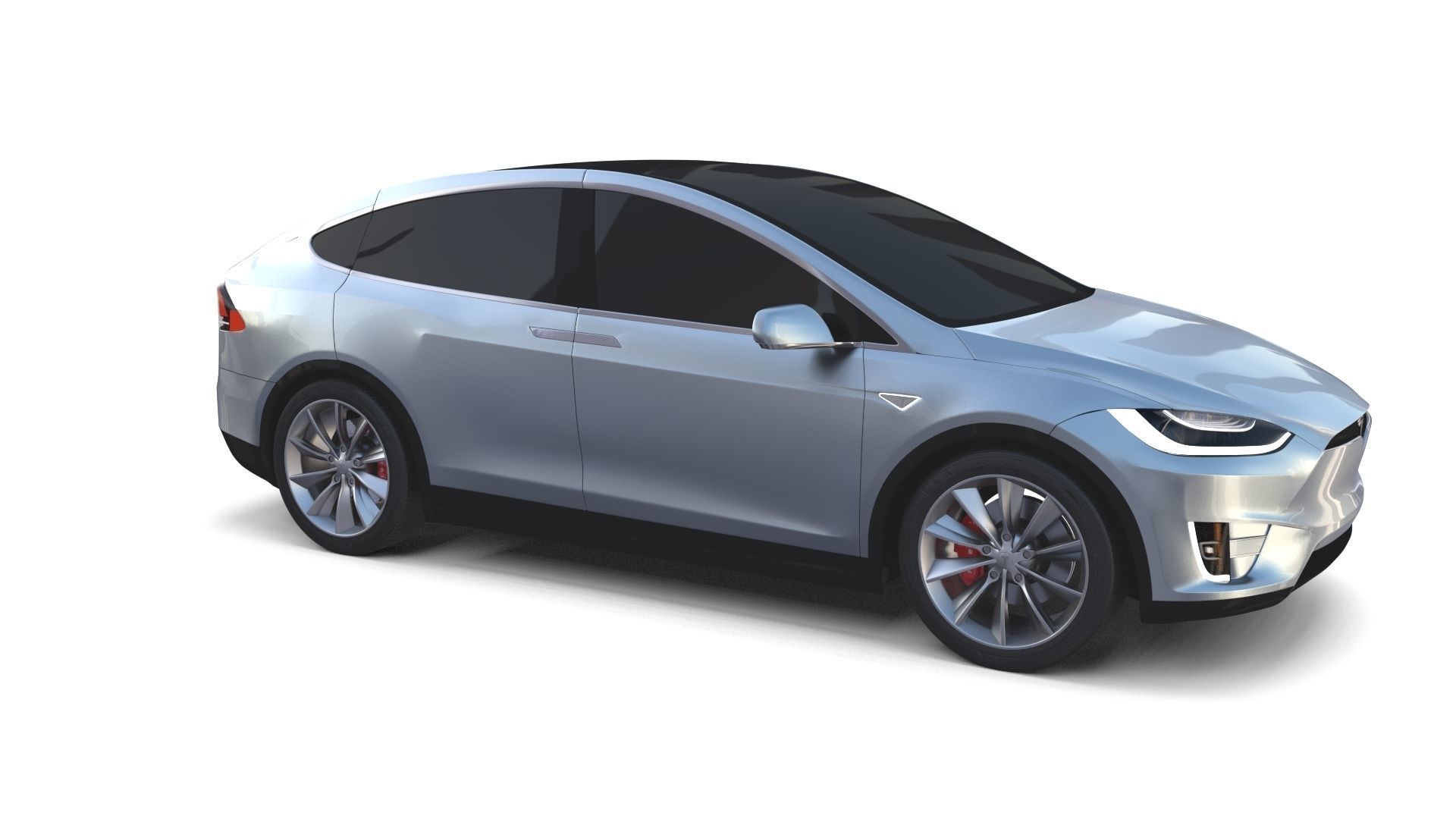 Tesla Collection Roadster Model S X 3 3D model_76