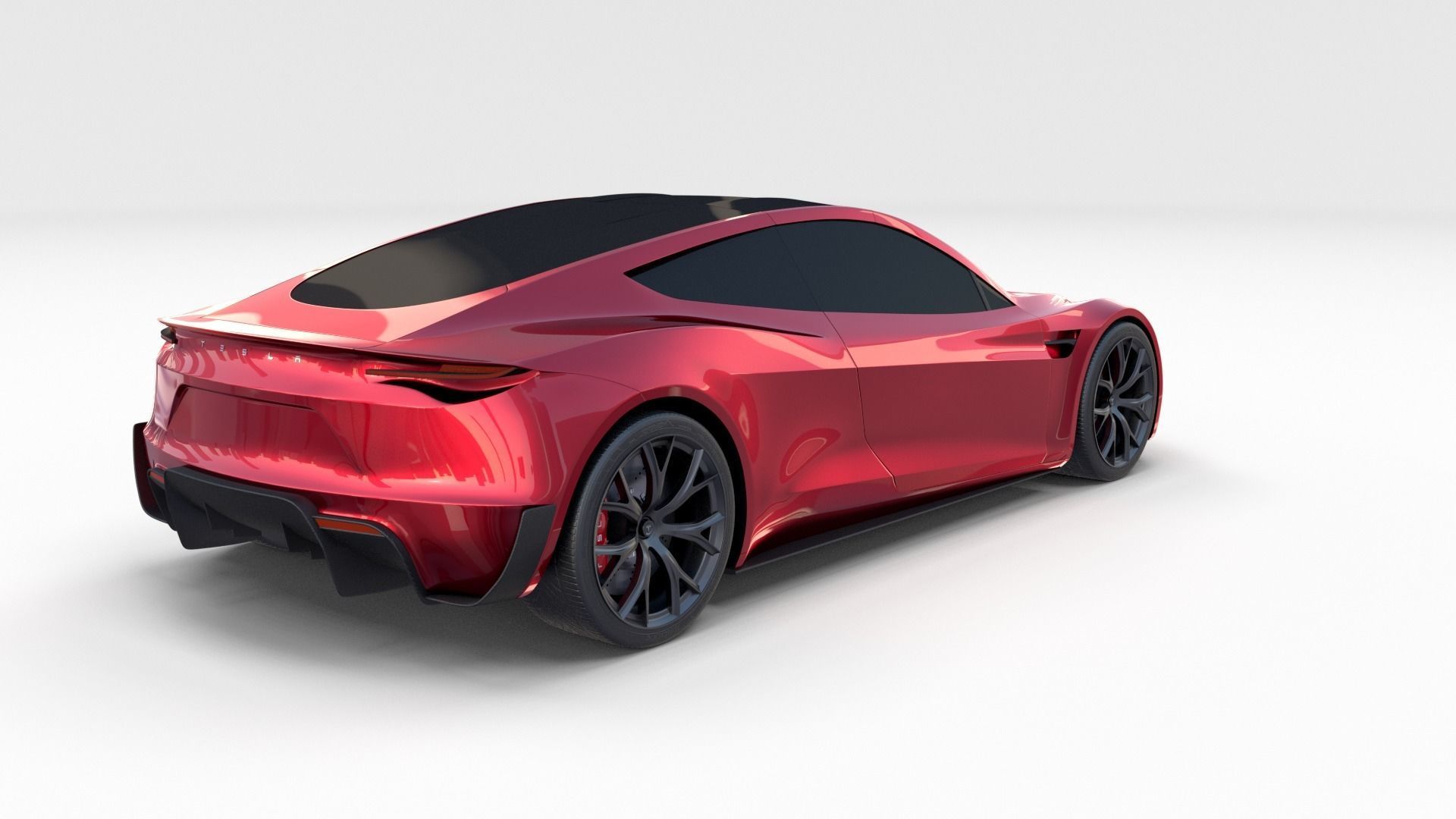 Tesla Collection Roadster Model S X 3 3D model_13