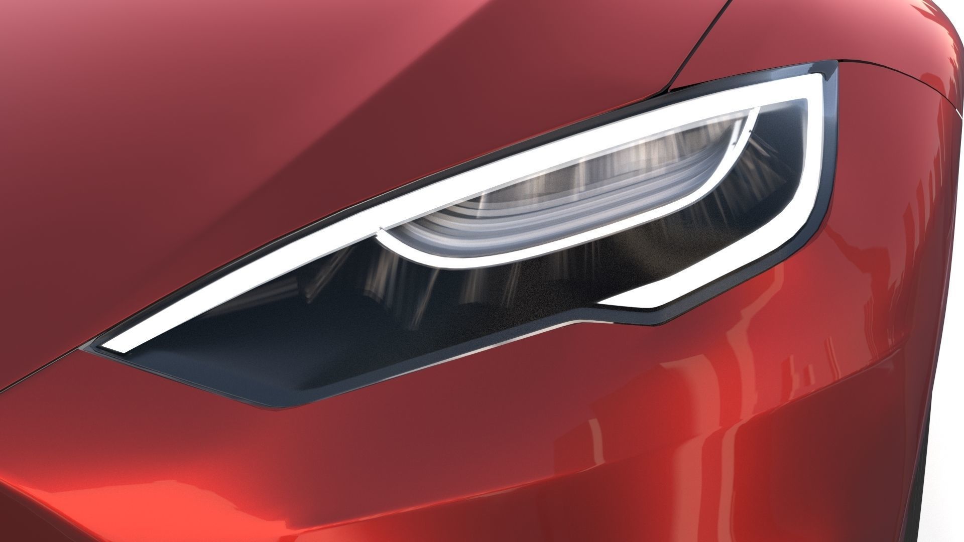 Tesla Collection Roadster Model S X 3 3D model_31