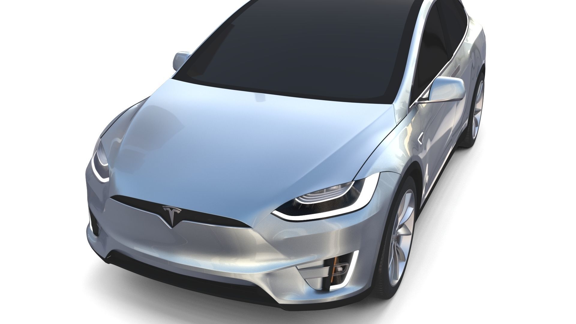 Tesla Collection Roadster Model S X 3 3D model_81