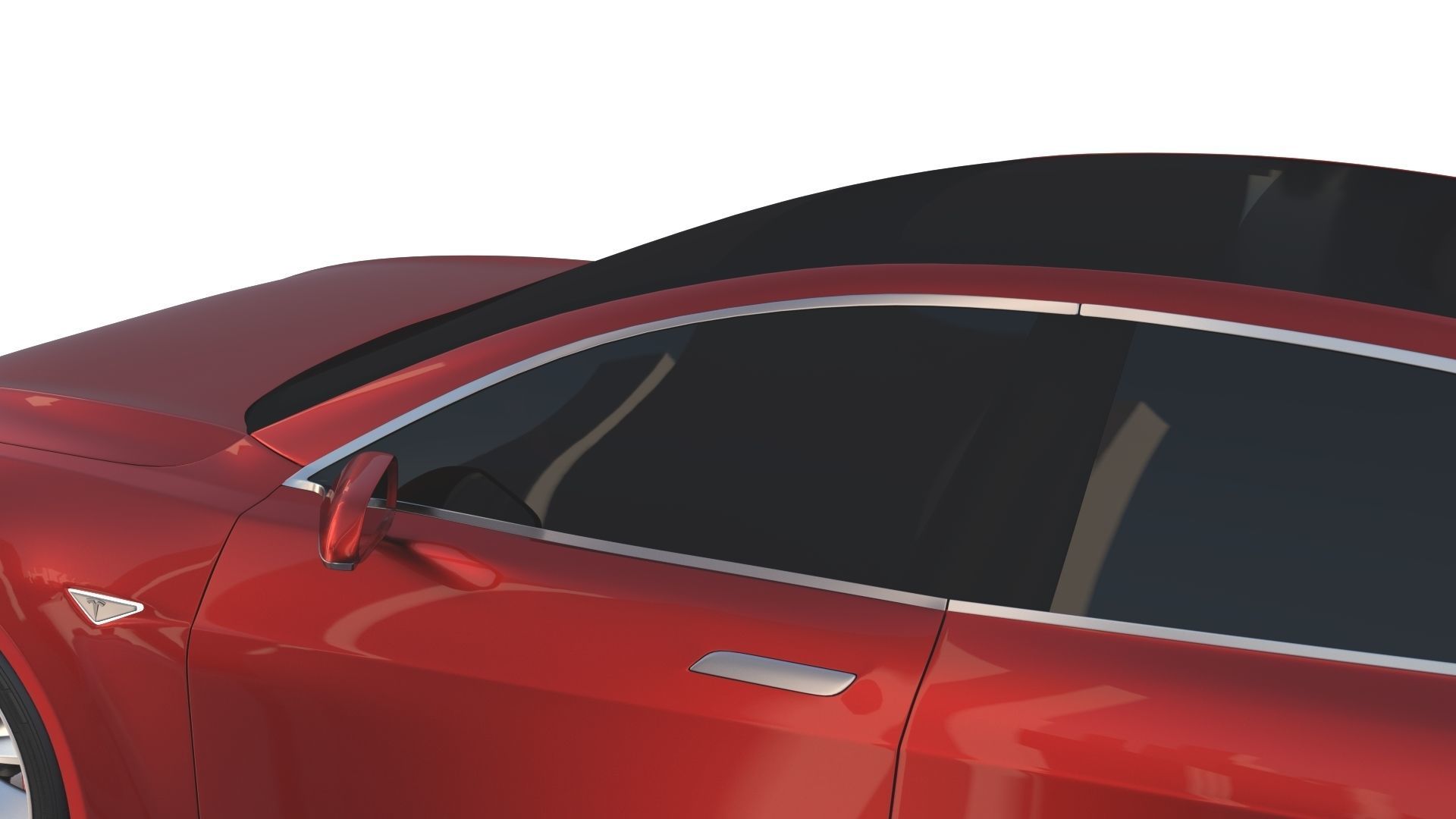 Tesla Collection Roadster Model S X 3 3D model_32