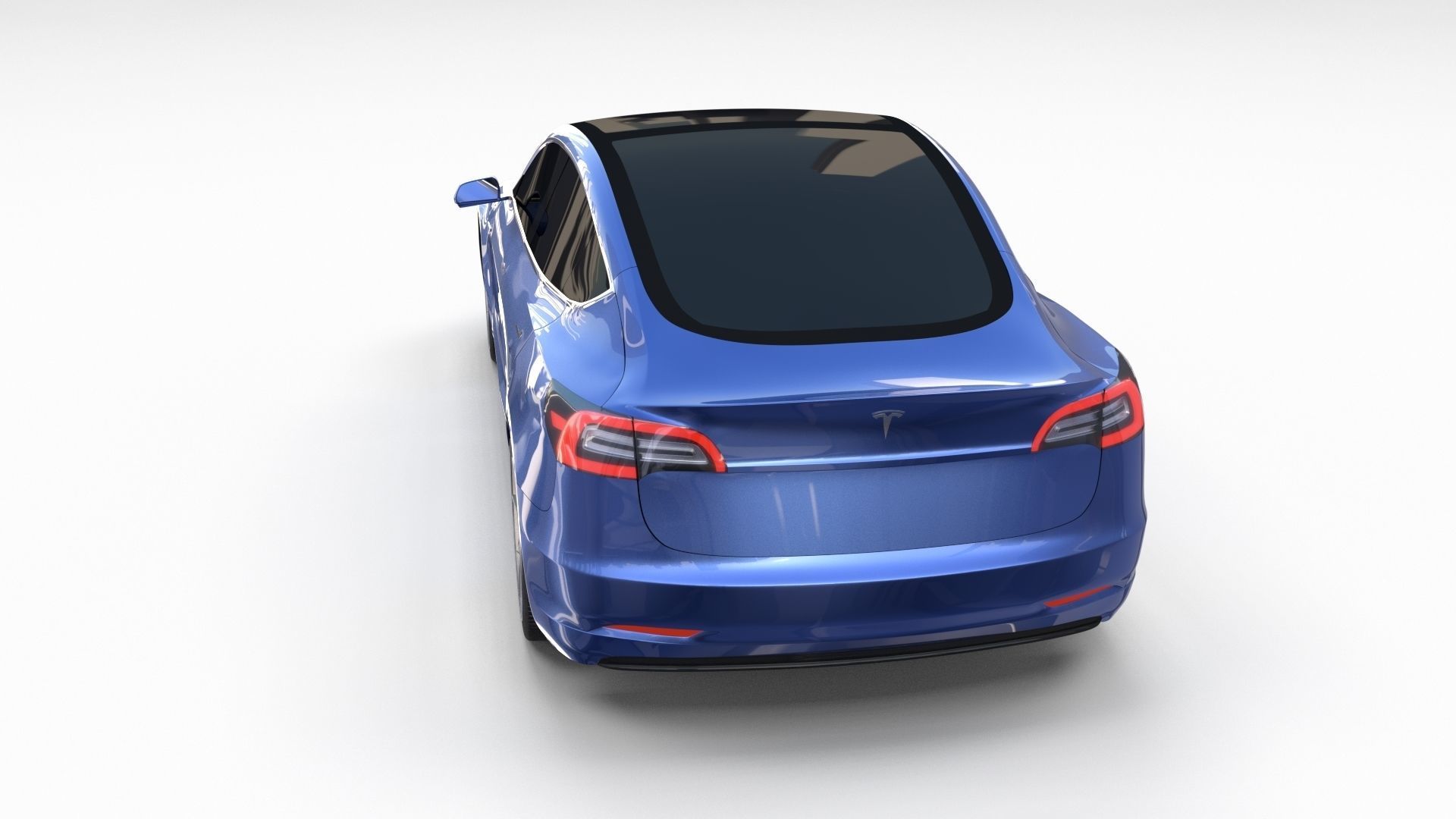 Tesla Collection Roadster Model S X 3 3D model_35